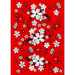 RELAX 60139 (Rectangular, 240X400, ROUGE)