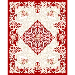 IZMIR 84276 (Rectangular, 150X220, BORDEAUX)