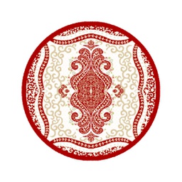 IZMIR 84246 (Round, 150X150, BORDEAUX)