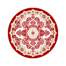 IZMIR 84266 (Round, 150X150, BORDEAUX)