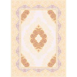 إشراق 85050 (مستطيل, 200X275, بيج فاتح)