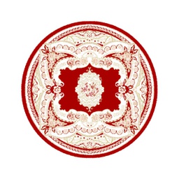 IZMIR 71266 (Round, 150X150, BORDEAUX)