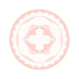 IZMIR 73356 (Round, 150X150, BOIS DE ROSE)