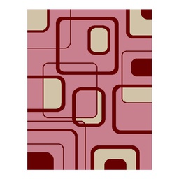 RELAX 6270A (Rectangular, 210X270, BOIS DE ROSE)