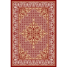 شيراز 80441 (مستطيل, 180X270, أحمر عنابي)