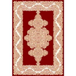 SHIRAZ 80451 (Rectangulaire, 130X170, BORDEAUX)
