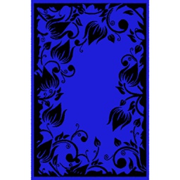 RELAX 42336 (Rectangulaire, 180X270, BLEU ROI)