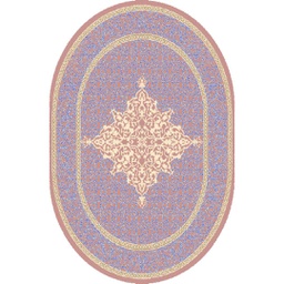 شيراز 80440 (بيضوي, 130X160, وردي خشبي)