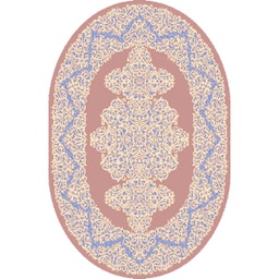 SHIRAZ 80450 (Oval, 130X160, BOIS DE ROSE)