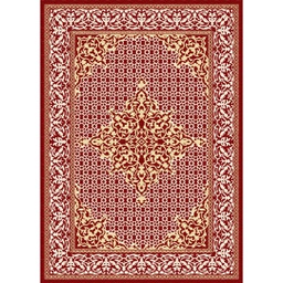 SHIRAZ 80441 (Rectangular, 200X275, BORDEAUX)