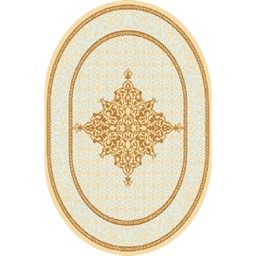 SHIRAZ 80440 (Oval, 130X160, CREME)