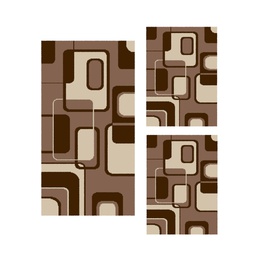 RELAX 6270E (Rectangulaire, ( T 60X150 + 2T 60X110 ), BRONZE FONCE)