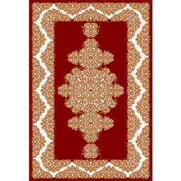 SHIRAZ 80451 (Rectangulaire, 250X400, BORDEAUX)