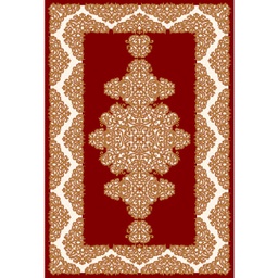 SHIRAZ 80451 (Rectangulaire, 250X400, BORDEAUX)