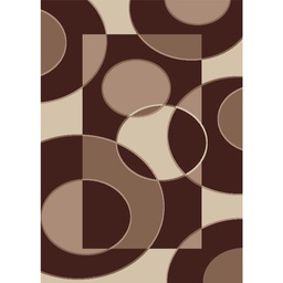 RELAX 7649B (Rectangulaire, 240X400, MARRON BORDEAUX)