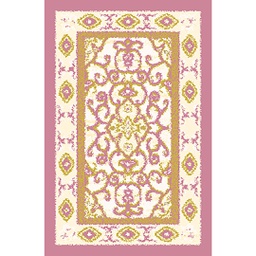 VALENCIA 51120 (Rectangular, 75X120, BOIS DE ROSE_CREME)