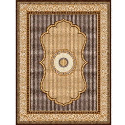 SHIRAZ 76060 (Rectangular, 130X170, MARRON CHOCO)