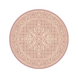 SHIRAZ 80440 (Rond, 130X130, BOIS DE ROSE)