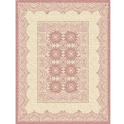 SHIRAZ 76070 (Rectangular, 130X170, BOIS DE ROSE)