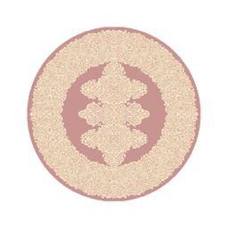 SHIRAZ 80450 (Round, 130X130, BOIS DE ROSE)