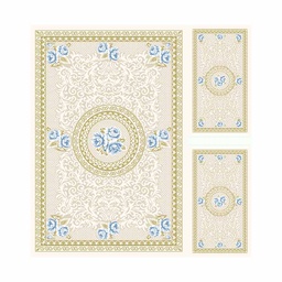 AUSTRALIA 75270 (Rectangulaire, ( T 150X220 + 2T 60X110 ), BLANC CASSE)