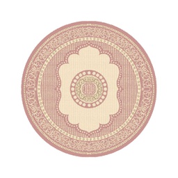 SHIRAZ 76060 (Round, 130X130, BOIS DE ROSE)