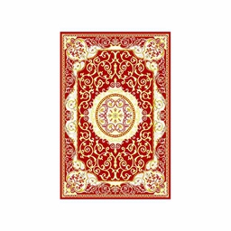 VALENCIA 5113C (Rectangulaire, 200X280, BORDEAUX_CREME)