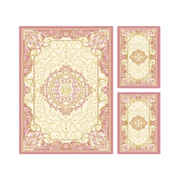 VALENCIA 5113B (Rectangular, ( T 160X220 + 2T 60X110 ), BOIS DE ROSE_CREME)