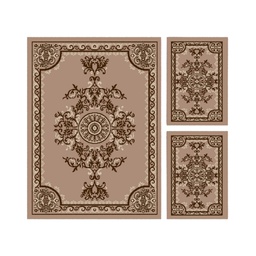 RELAX 5465E (Rectangulaire, ( T 150X220 + 2T 60X110 ), BRONZE CLAIR)