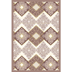 VALENCIA 6430D (Rectangulaire, 200X280, MARRON BRONZE_CREME)