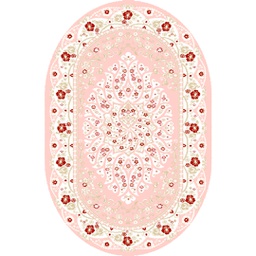 IZMIR 69876 (Oval, 80X130, BOIS DE ROSE)