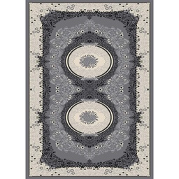MELODIE 89040 (Rectangular, 190X400, GRIS CLAIRE_GRIS CLAIRE)