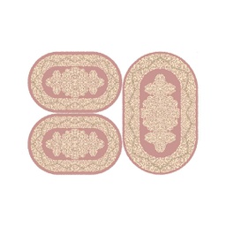 SHIRAZ 80450 (Ovale, ( O 80X130 + 2O 65X100 ), BOIS DE ROSE)