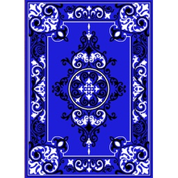 RELAX 62675 (Rectangulaire, 270X370, BLEU ROI)