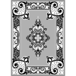 RELAX 6267B (Rectangulaire, 240X330, GRIS CLAIRE)