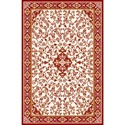 VALENCIA 5112B (Rectangular, 250X400, BORDEAUX_CREME)