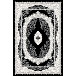 ميلودي 89050 (مستطيل, 190X150, أسود / رمادي فاتح)