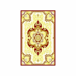 VALENCIA 5829C (Rectangulaire, 190X270, BORDEAUX_CREME)