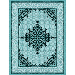 SHIRAZ 80440 (Rectangulaire, 200X275, VERT TURQUOISE)