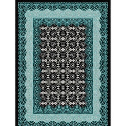 SHIRAZ 76071 (Rectangulaire, 200X275, NOIRE)