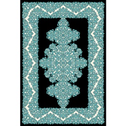 SHIRAZ 80451 (Rectangular, 200X275, NOIRE)