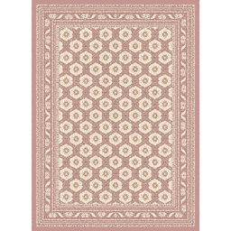 MELODIE 86601 (Rectangular, 190X275, BOIS DE ROSE_IVOIRE)