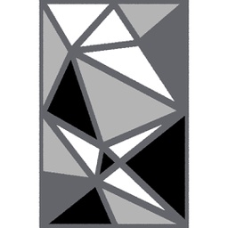 RELAX 7363D (Rectangulaire, 180X270, GRIS FONCE)