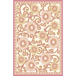 VALENCIA 7659B (Rectangulaire, 190X270, BOIS DE ROSE_CREME)