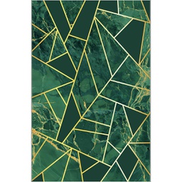 RUBIS 0670A (Rectangulaire, 160X230, VERT VERDURE, Lamination)