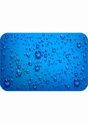 BISSAT 0435A (Rectangulaire, 60X90, BLEU CLAIRE, Lamination)