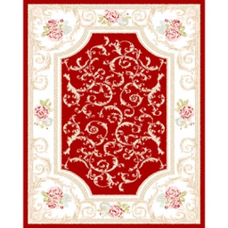 IZMIR 77190 (Rectangular, 160X230, BORDEAUX)