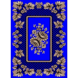 RELAX 7647E (Rectangulaire, 240X400, BLEU ROI)