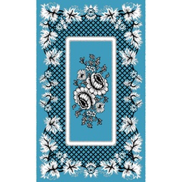 RELAX 7647C (Rectangulaire, 240X400, BLEU TURQUOISE)