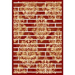 SHIRAZ 91550 (Rectangulaire, 165X230, BORDEAUX)